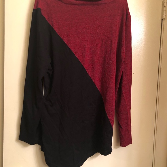 United States Sweater Black & Red Sz 2X - Picture 2 of 3